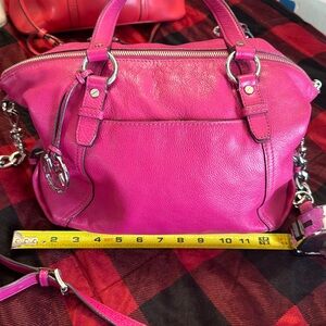 Michael Kors hot pink purse